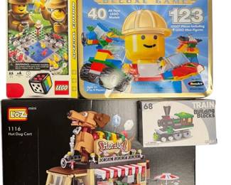 Lego Games, LOZ Hot Dog Cart More