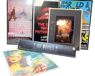 100 Movie Scratch Off Poster And Small Framed Movie Posters