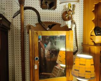 Antique medicine cabinet