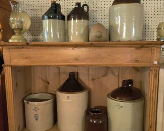 Crocks and stoneware