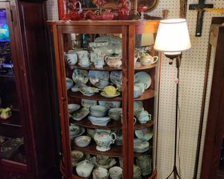 Antique curio cabinet 
