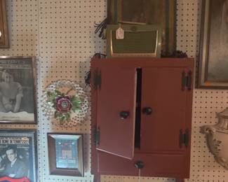 Primitive wall cabinet