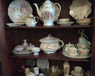 Various antique china