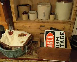 Crocks and dm signage