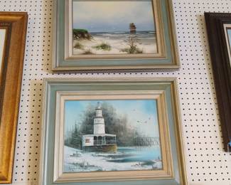 Sea scape oil painting