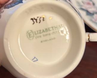 Elizabethan china