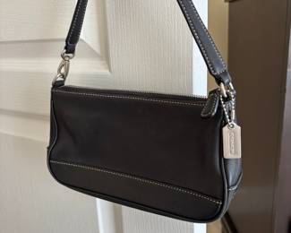 Leather Coach bag