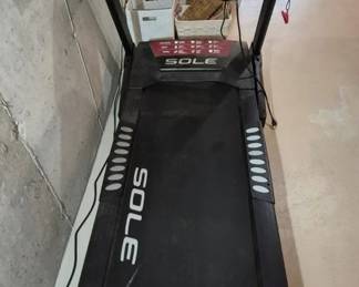 This treadmill is awesome and located in walk out basement.