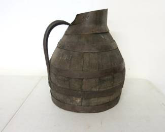 Ironclad Wooden Stave Pitcher