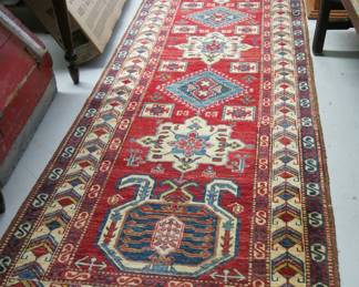 Karaja Persian Rug Runner and Pad