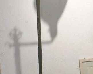 Victorian Milk Glass Floor Lamp