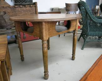 Round Games Table with Four Chairs