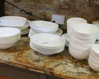 White Mikasa Bone China Set