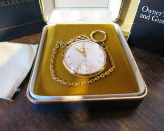 1973 Bulova Men's Pocket Watch