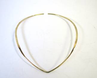 Rose Gold Single Strand 14k Choker
