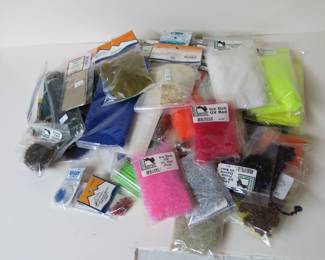 Fly Fishing Fly Material - Marabou Lot of 32