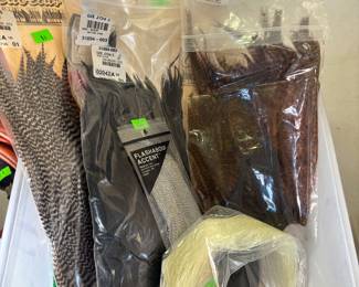 Fly-Tying Supplies – squirrel & deer tails, feathers, chenille, hooks, tools – everything to tie your own flies