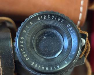 vintage Airguide Chicago 5x40 47A Achromatic Binoculars