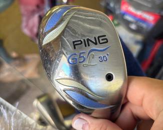 Ping G5 golf clubs