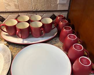Gorgeous like new Noritake platters and mugs