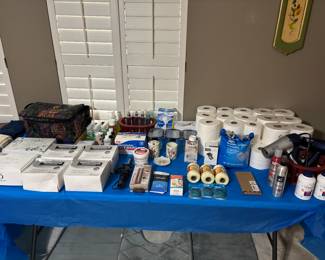 Tons of toiletries