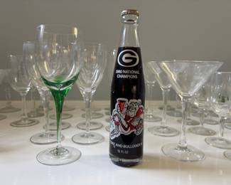 Georgia Bulldogs 1980 National Championships - Coca Cola bottle