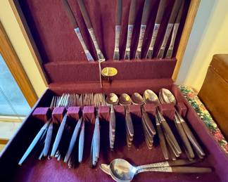 Mid Century Modern flatware set