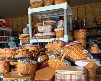Longaberger baskets, older