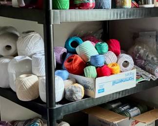 Crochet and knitting yarn