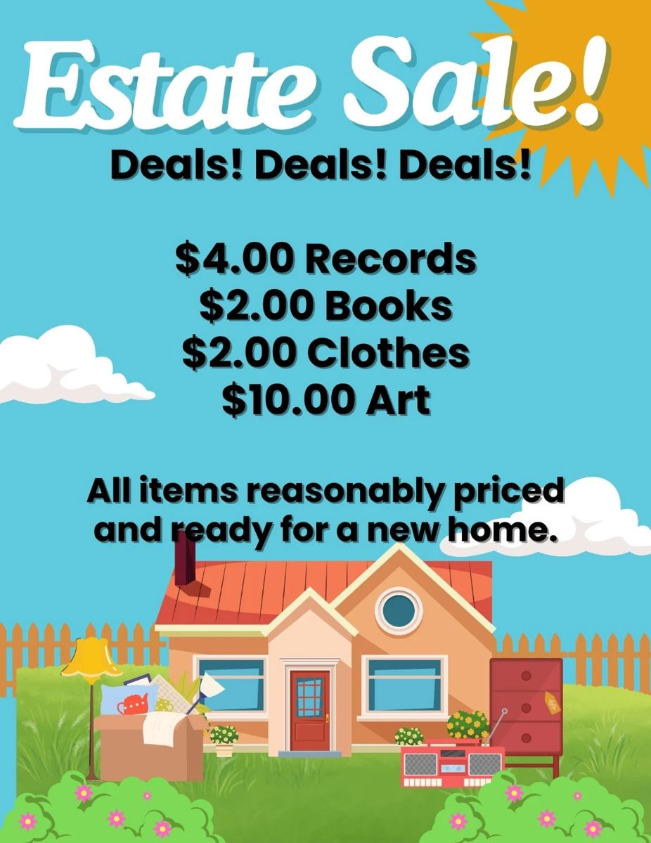 Estate Sale Flyer