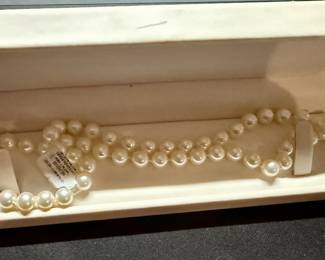 14k pearl necklace 18”