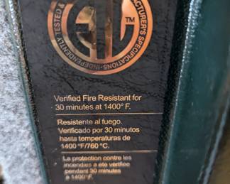 Info about safe.