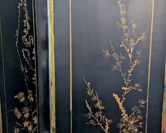 Back side of Paneled Room Divider / Decor piece.