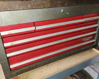 Craftsman tool chest and tools