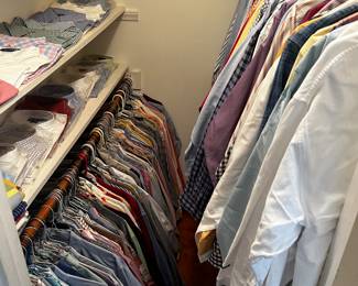 All long sleeve shirts! Tommy Hilfiger, polo, Jos A Banks, Brooks Brothers, and more! Most size XL