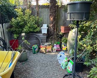 Lots of lawn & garden supplies