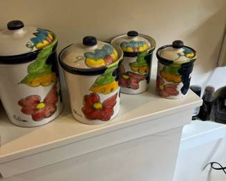 decorative canisters