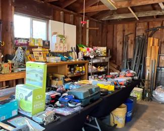 garage full of goodies