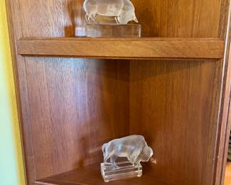 Lalique Crystal Glass Animals Made in France