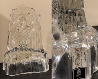 Mikasa Crystal Nativity Sculpture
