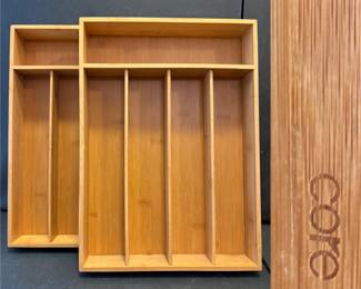 Core Bamboo Drawer Organizers 