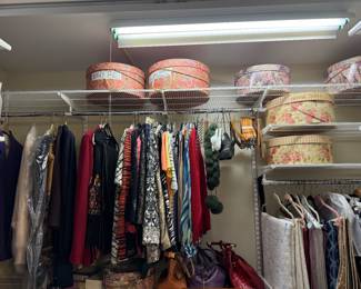 Ladies Hats/Clothes/Purses & Shoes