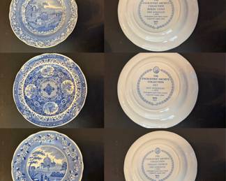 ( 3 ) THE ENGRAVERS' ARCHIVE
COLLECTION Spode Plates