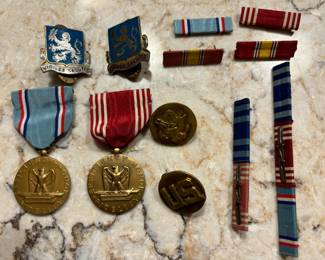 Vintage U.S. Military Medals 