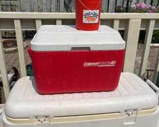 Coolers and Water Jug