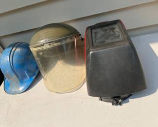 Hard hat, Face Shield and Welders Helmet 