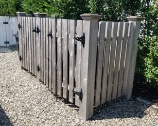 Trash corral - three sides