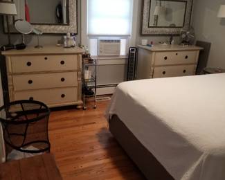 3-drawer dresser - two available; mirrors