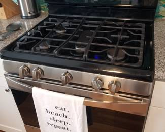 Kenmore Elite gas range