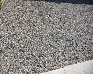 Gravel sold by the 5-gallon bucket
